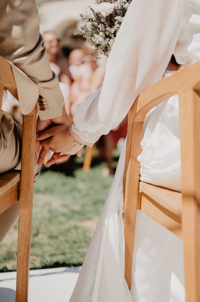 photographe mariage - cérémonie laïque - mariage sud de la France -domaine de brès